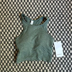 lululemon ebb to street cropped tank